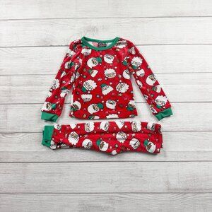 PJs and Presents Santa Holiday Christmas Pajamas
